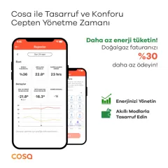 Cosa Akıllı Oda Termostatı v5 / P5TR-21(W)