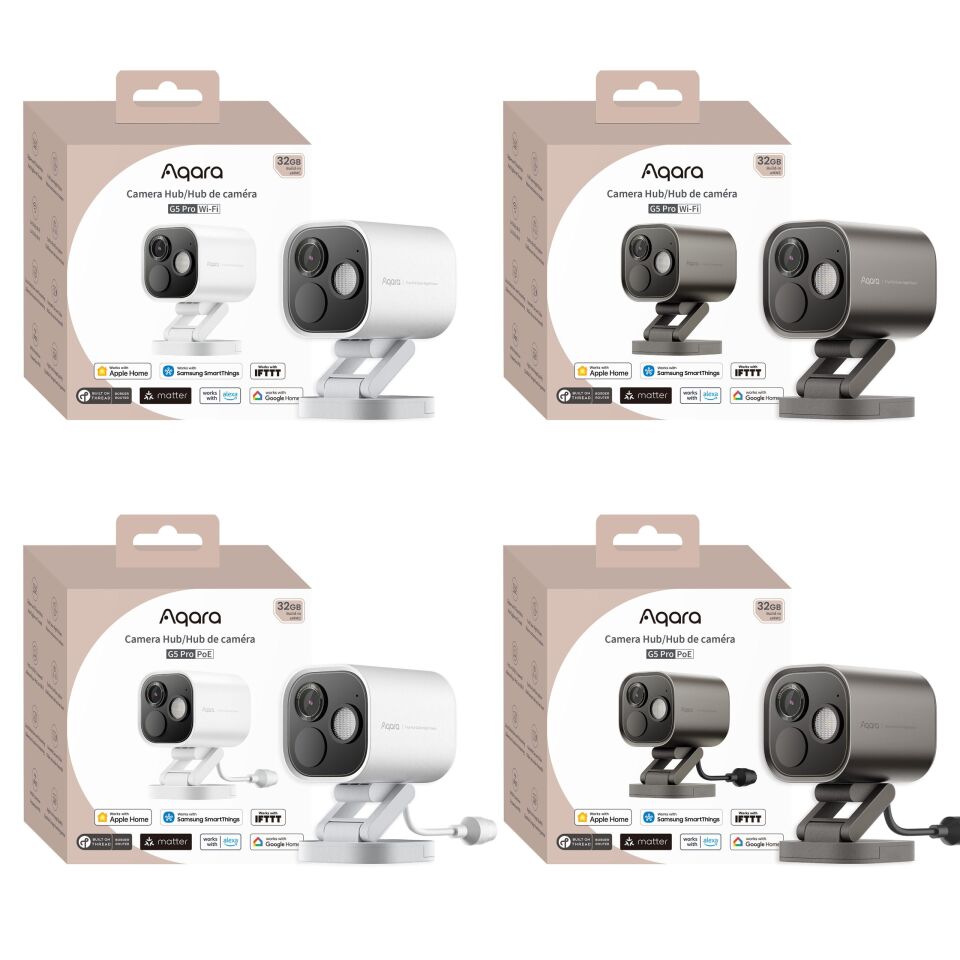 Aqara Kamera Hub G5 Pro Wi-Fi/Poe CH-C07D/CH-C03E