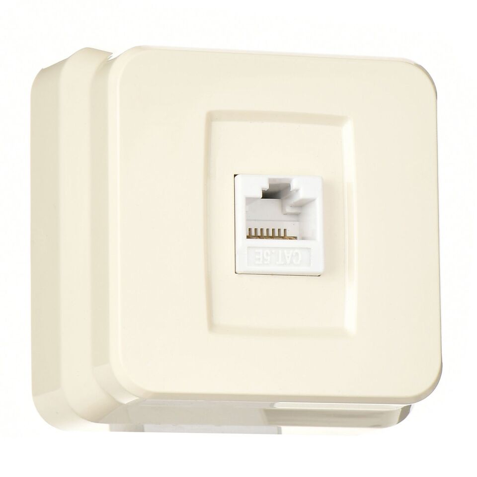 Günsan Fantasy Krem Tekli Data Prizi (RJ45 Cat5E)