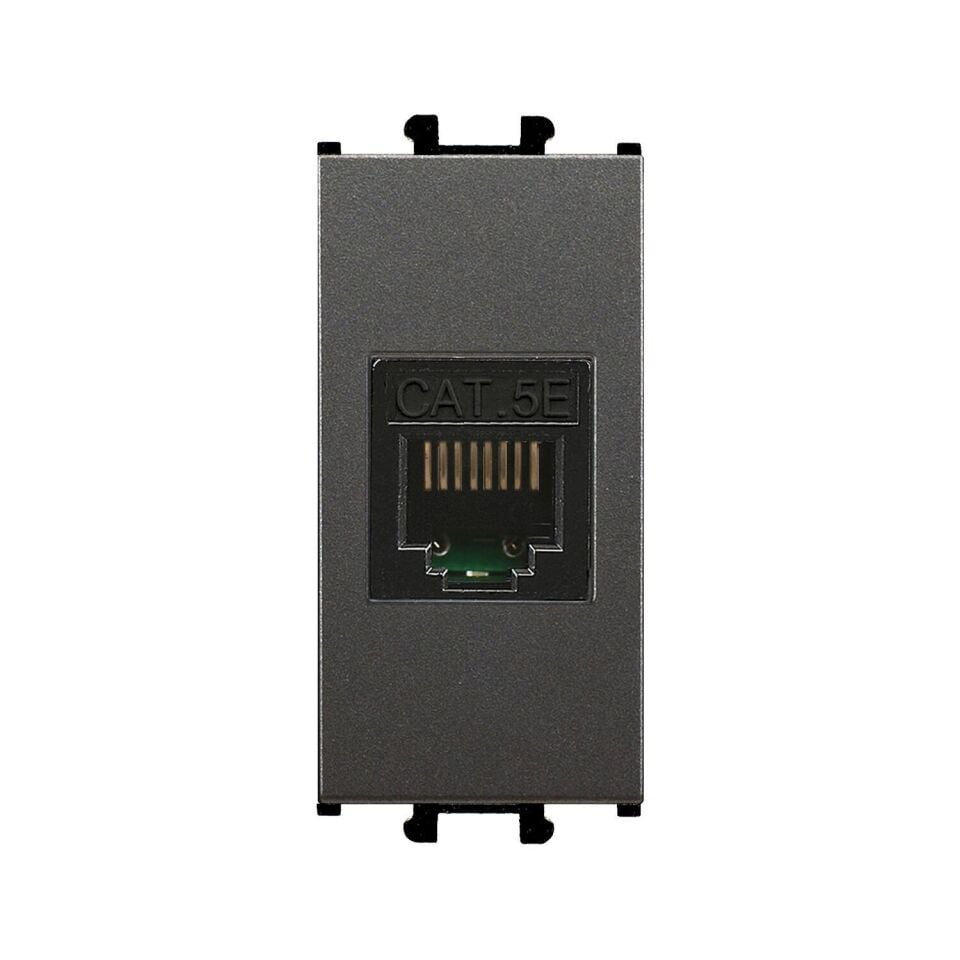 Günsan Domino Füme Data Prizi (RJ45 Cat5E) - 1M
