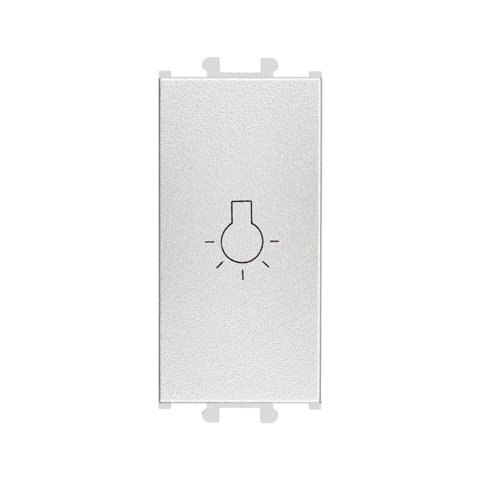 Günsan Domino Gümüş Vidalı Liht Anahtar - 1M - 16AX 250V