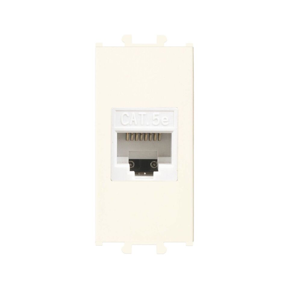 Günsan Domino Krem Data Prizi (RJ45 Cat5E) - 1M