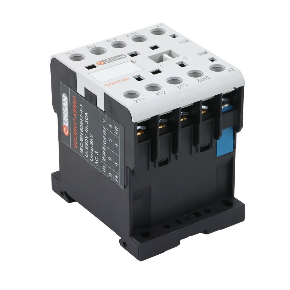 Günsan Valta Mini Kontaktör 9A 1NC 220/230V 50/60Hz