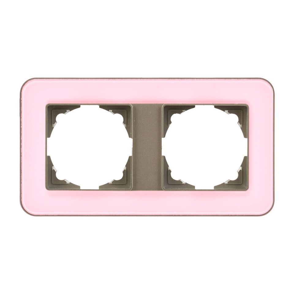 Günsan Radius Mocha & Powdery Pink İkili Çerçeve