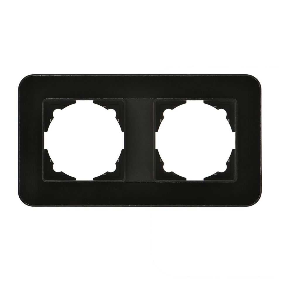 Günsan Radius Metalik Siyah & Jet Black İkili Çerçeve