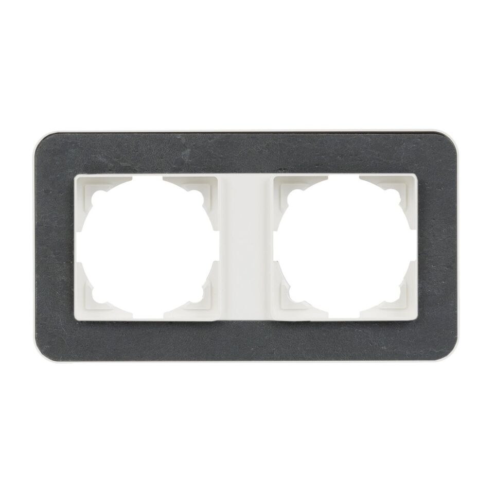 Günsan Radius Metalik Siyah & Black İkili Çerçeve