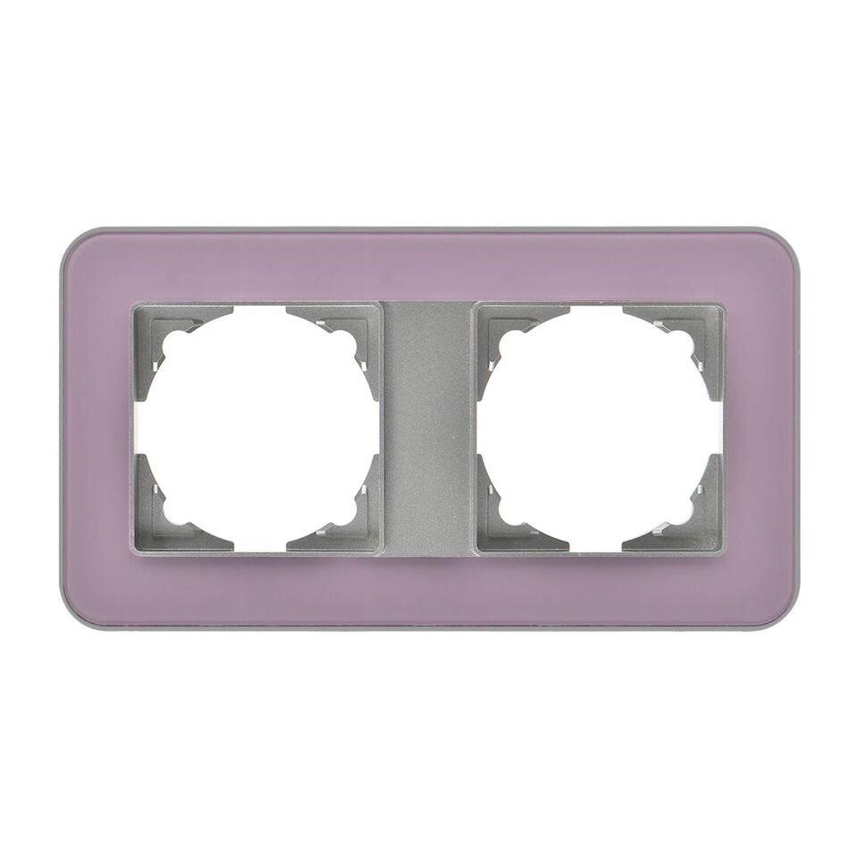 Günsan Radius Gümüş & Dusty Rose İkili Çerçeve
