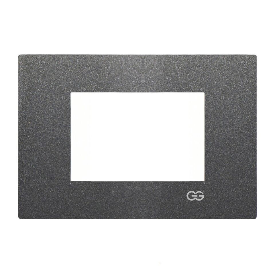 Günsan Domino Füme Flat Üçlü Çerçeve - 3M