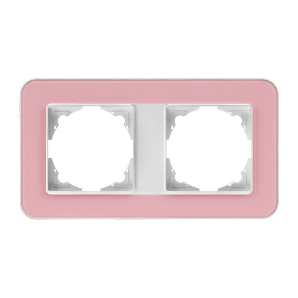 Günsan Radius Gümüş & Powdery Pink İkili Çerçeve